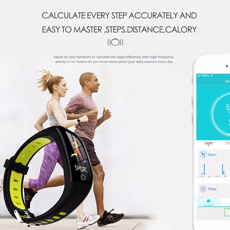 GPS Fitness Tracker Mit Blutdruck Messung Armbinde Gesundheit Cardio Sport Herz Bewertung Blut Pedometer Clever Armbinde