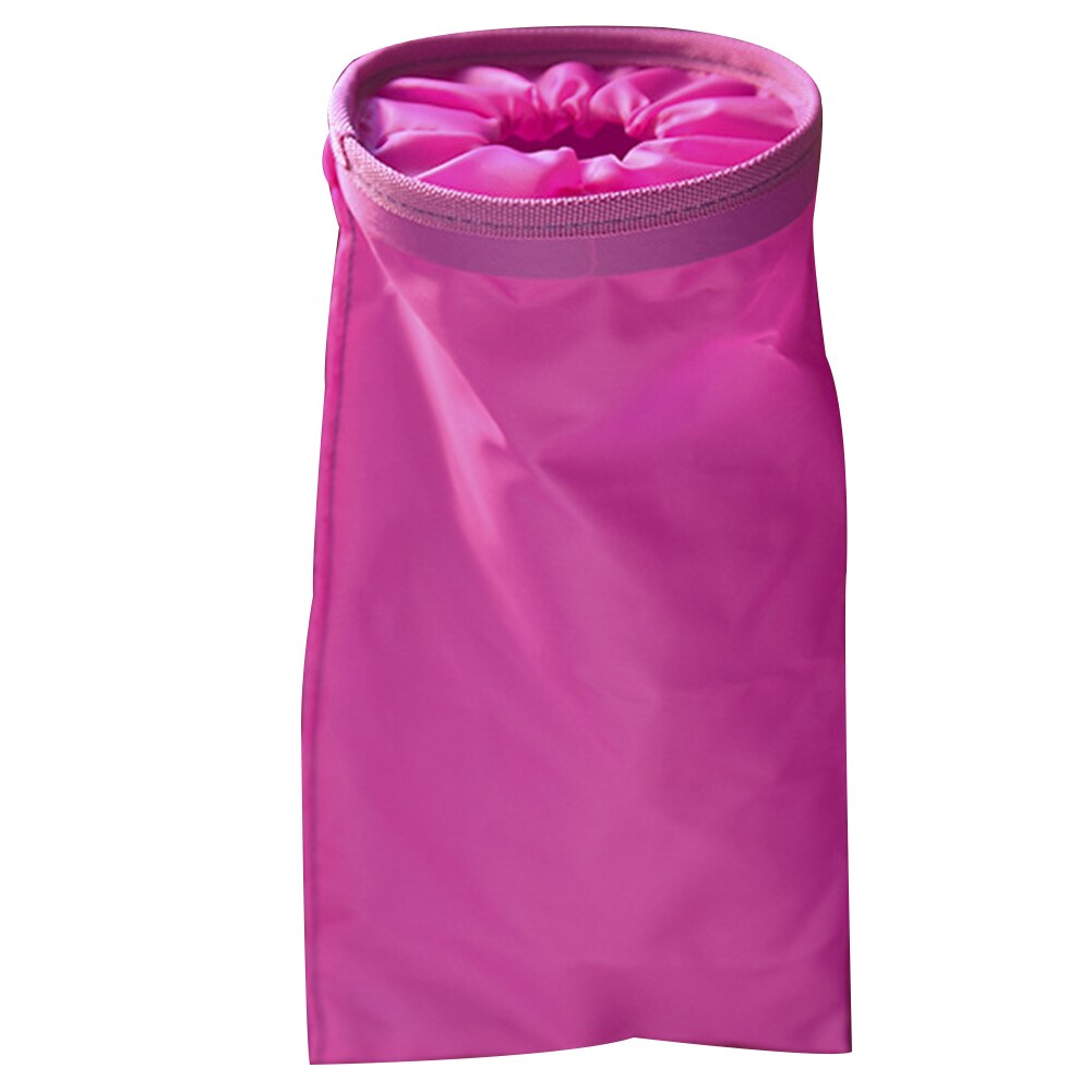 Storage Dustbin Sundries Holder Washable Car Trash Bag Back Seat Organizer Hanging Container Oxford Cloth Garbage Can Portable