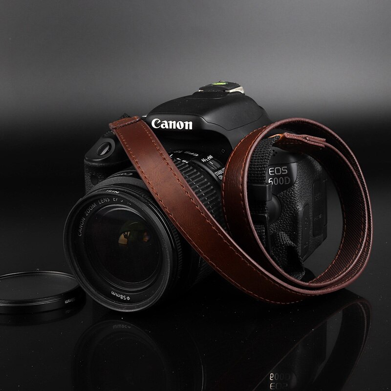 Kamera Gurt PU Leder Schulter Gurt Für Panasonic Lumix GH5 GH4 FZ85 FZ83 FZ82 FZ80 DC-FZ85 DC-FZ83 DC-FZ82 DC-FZ80 GX80 GX85: Kaffee