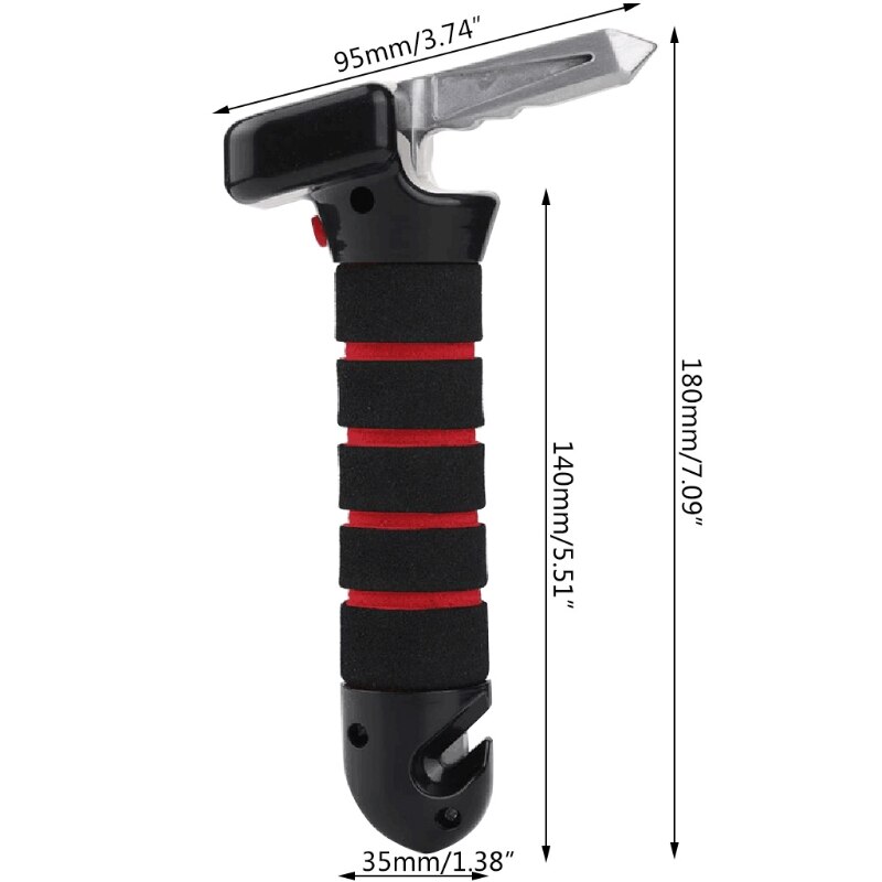 4 in 1 Elderly Car Assist Handle Cane Portable Standing Mobility LED Flashlight