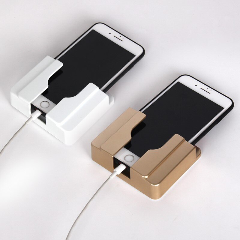 Telefon Ladung Halfter Halterung Für Iphone 11 Heimat Zauberstab-Regal Montieren Stand Klebstoff Dauerhaft Buchse Regal Praktische Hotel Universal-