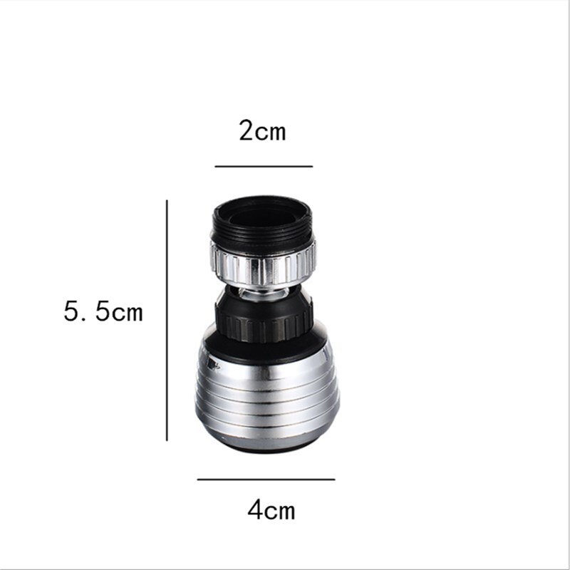 Boquilla filtro para grifo burbujeador de la llave Acero inoxidable 360 grados giratorio ahorro de agua grifo cocina accesorios de cocina