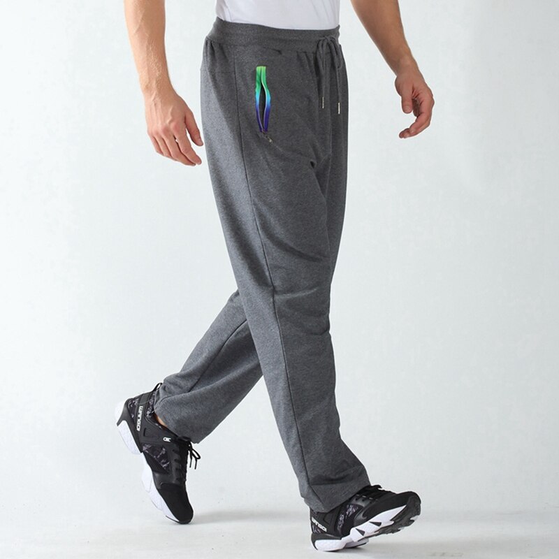 summer men sweatpants sports pants big size 7XL 8XL 9XL man elasticity pants Elastic waist Straight Trouser pockets with zipper