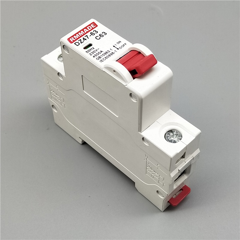 Ac220v-400v dz47 1p 6a/10a/16a/20a/25a/32a/40a/50a/63a miniafbryderafbryder miniature husholdningsluftafbryder