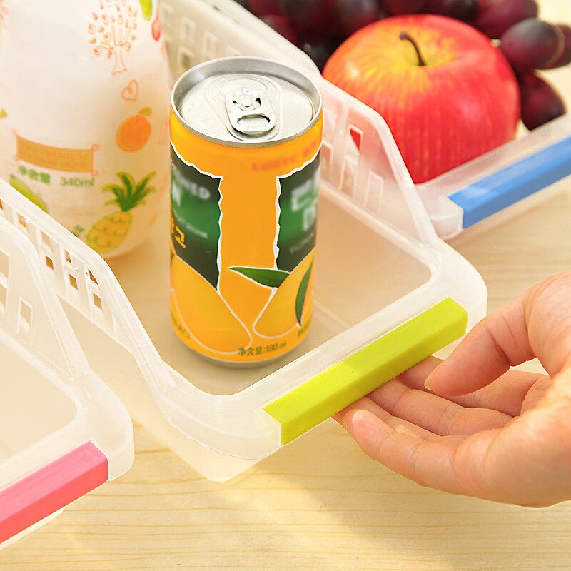 Kitchen Fridge Organizer Space Saver Organizer Slide Under Shelf Rack Storage Holder Container Storage Container For Kitchen