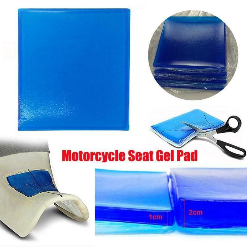 ! diy motorcykel sæde gel pad støddæmpningsmåtte blød pude til motorcykel bil stol pude motorcykel tilbehør