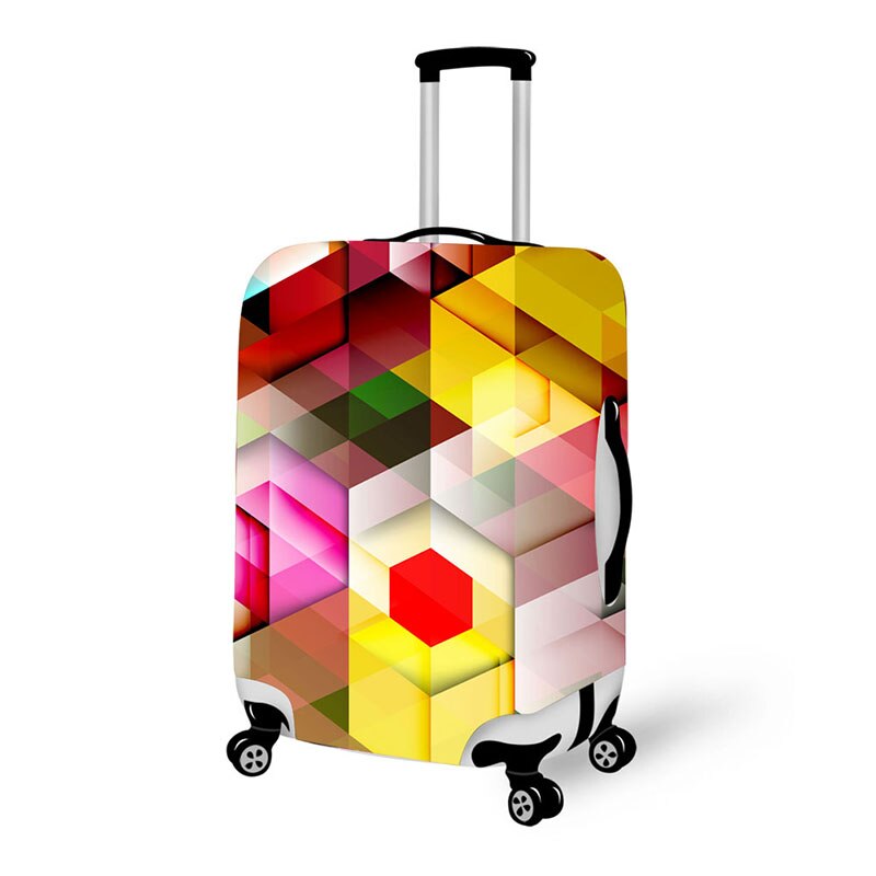 crystal luggage cover protective suitcase cover travel accessories case for suitcase housse valise capa para mala de viagem: HW7246 / M