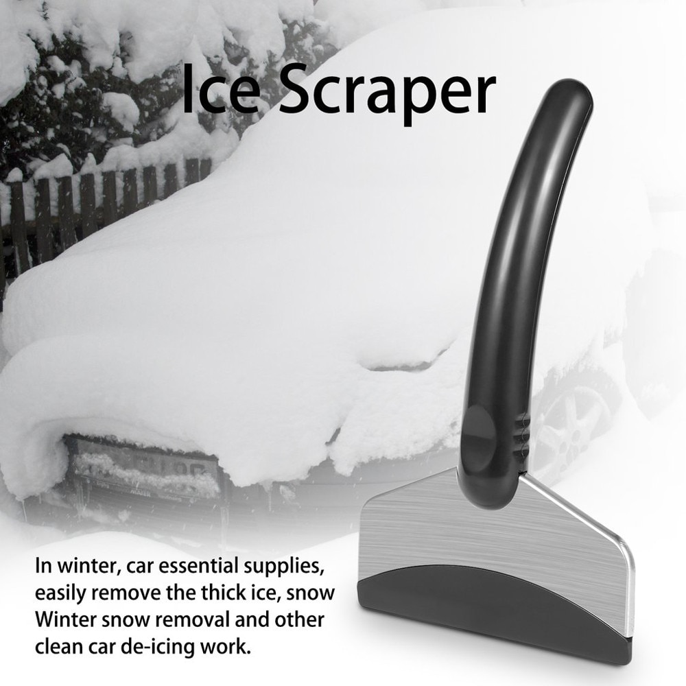Bil snö revomal spade auto snö rengöring remover vindruta handhållen isskrapa snöborste skrapa bil styling fordon
