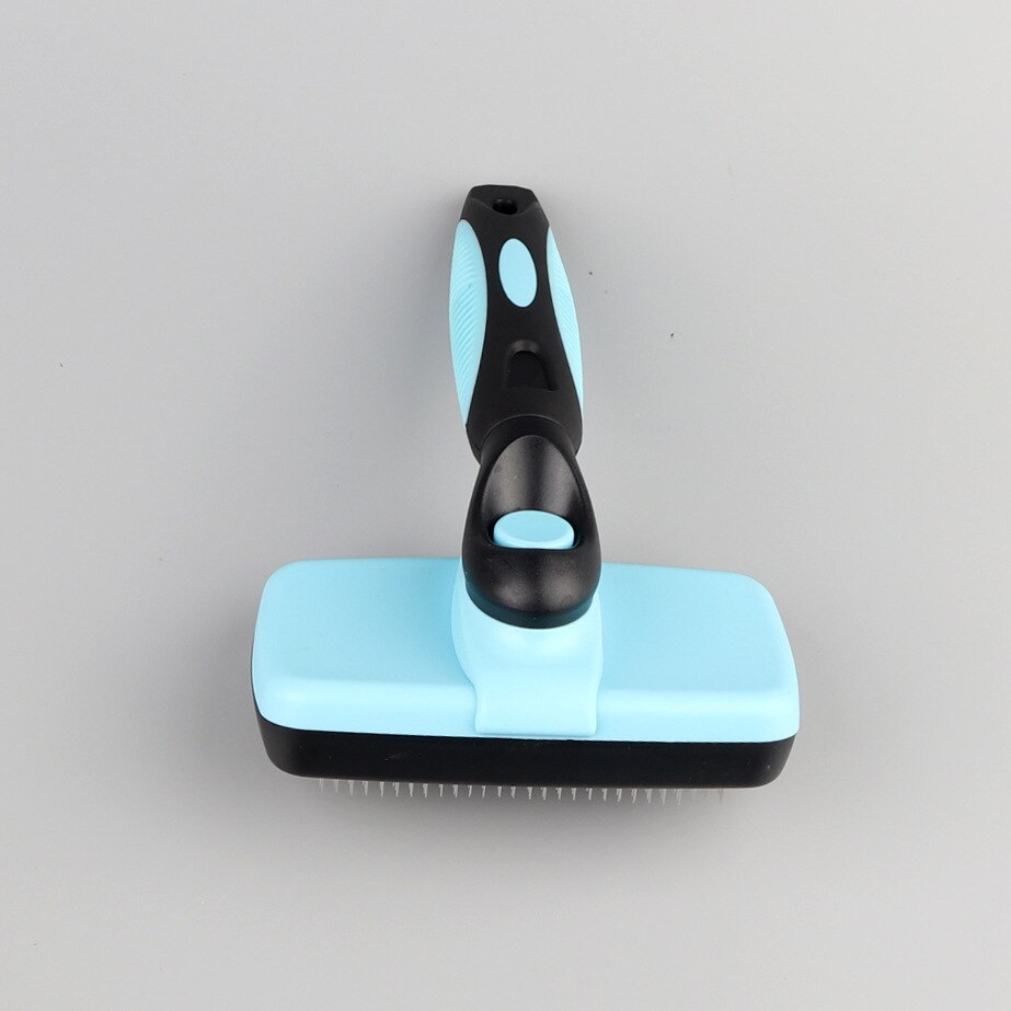 Self-cleaning needle comb for cats and dogs large retractable open knot comb pet comb fading beauty hair depilation