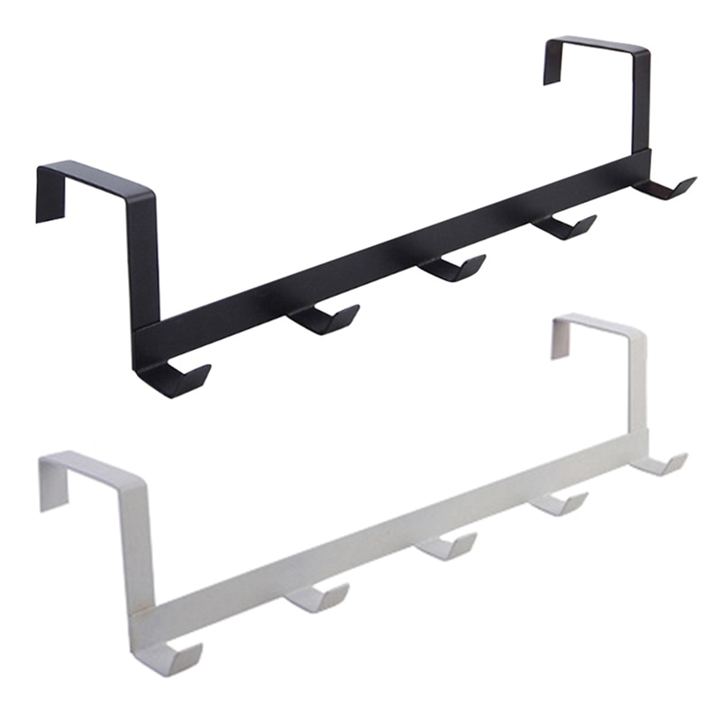 Práctico gancho de puerta de hierro forjado, gancho de pared para ropa, gancho de pared, cierre duradero para puerta de hogar