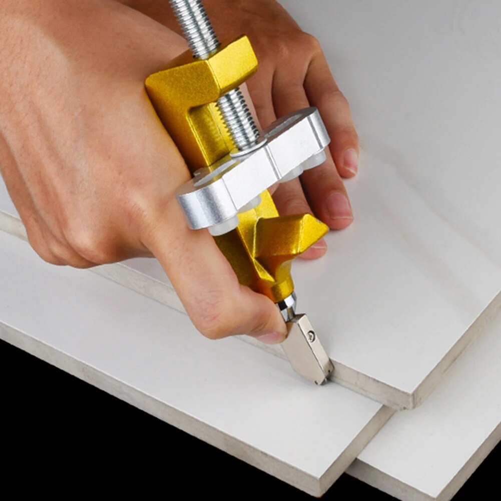 2 in 1 Manual Glass Cutter Diamond And Tile Cutting Tools For Construction