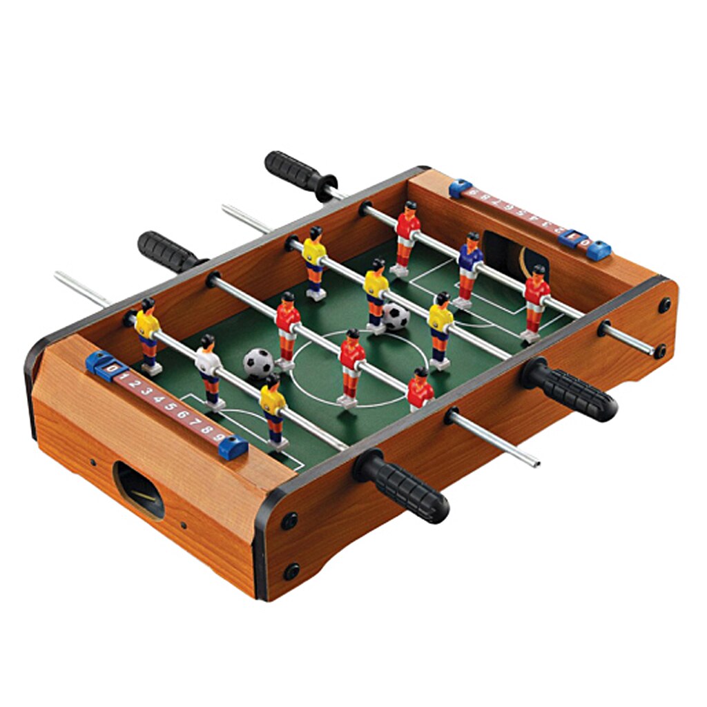 Jeu de Football de Table solide Portable baby-foot de Table enfants famille adultes jouet jeu