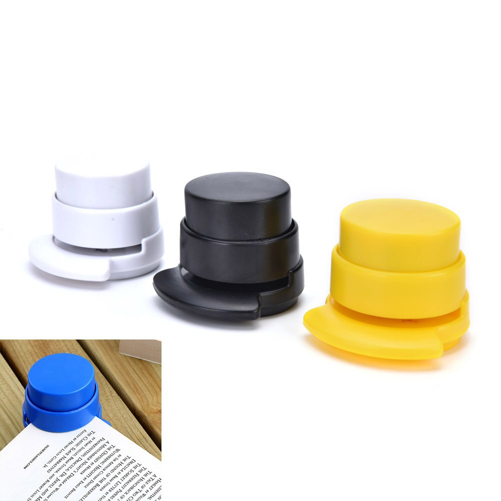 Spritzen 1 Pc Praktische Klammer Kostenlose Hefter Papier Bindung Bindemittel Stapless Schreibwaren