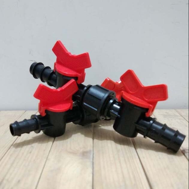 Doe-het-zelf aquarium dubbele kraan met snelkoppeling filterontgrendelingskoppeling llave doble 12/16mm( m ) 16/22mm( l)