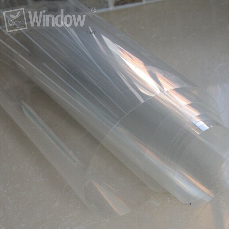 50cm x 3m 4mil Safety Security Window Film Clear Anti Shatter Prevent Paint oxidation Furniture