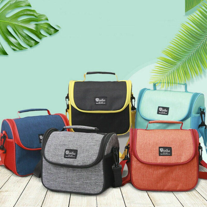 Lokale Voorraad ONS Lunch Tas Tote Koude Geïsoleerde Thermische Koeler Werk School Reizen Picknick