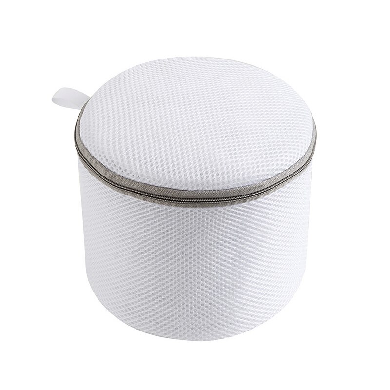 Waszak met rits, bh-sokken, ondergoed, kleding, wasmachine, beschermnet, netzakken: Grijs