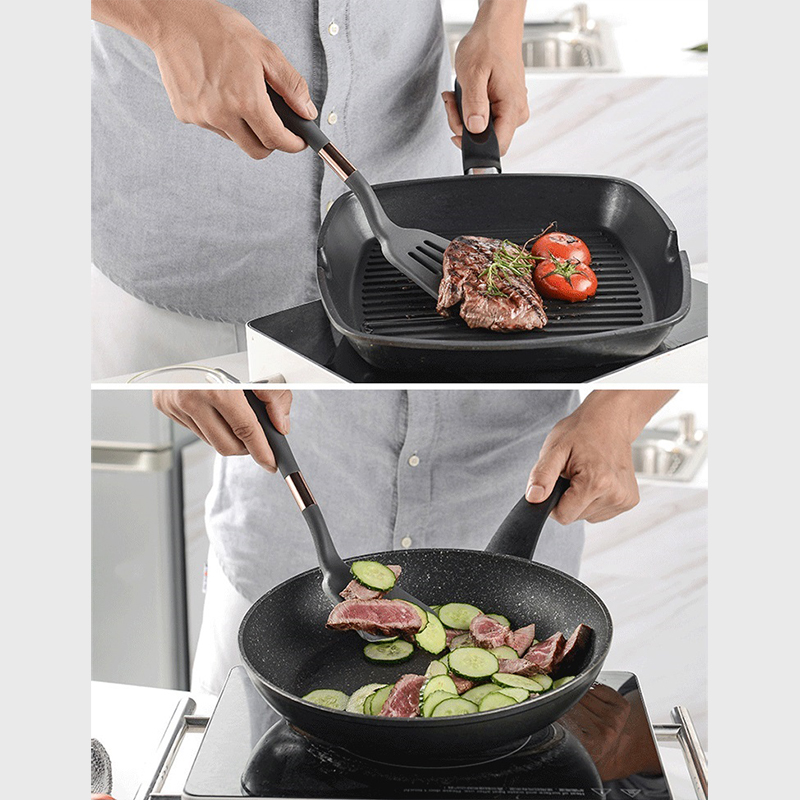 Silicone Kitchenware Set Heat Resistant Cookware Non-Stick Utensils Cooking Gadget Kitchen Accessories Baking Tools With Storage