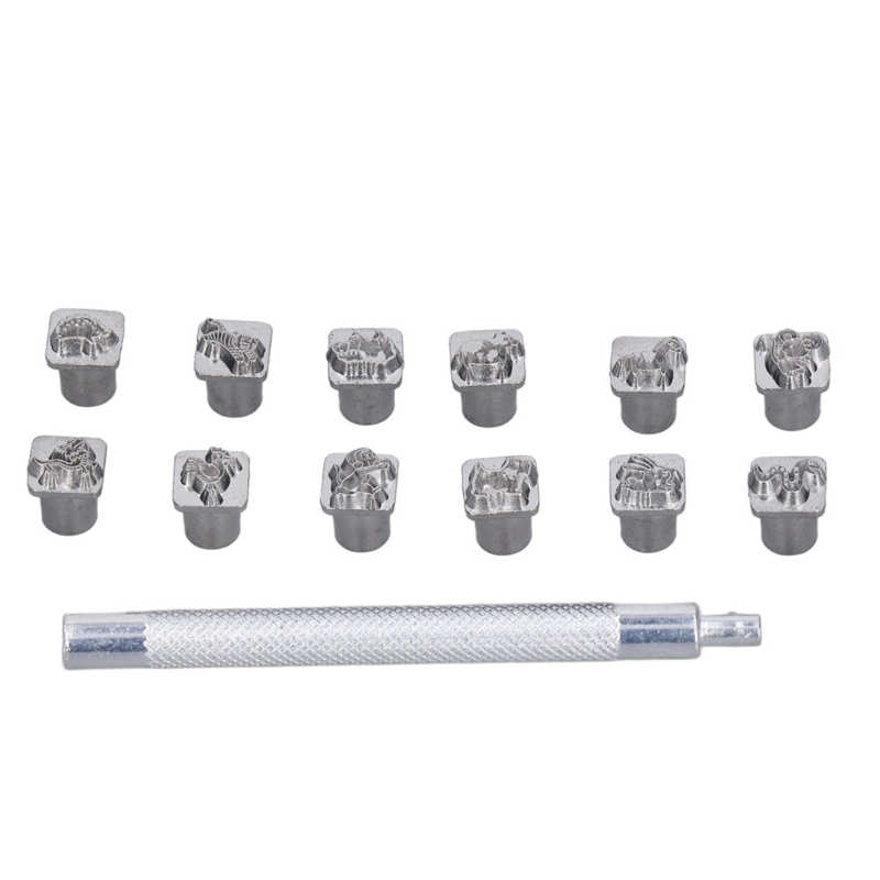 Leather Stamps Leather Stamping Kit DIY Production for Home for Suitcase for Wallet