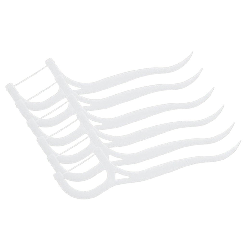 Bâtonnets de fil dentaire jetables, 30 pièces, pour nettoyer les dents, haute élasticité, Durable