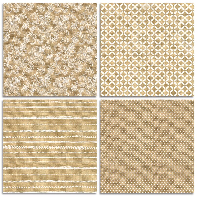 24Pcs/Lot Retro Series Retro Material Papers DIY Scrapbooking Album Diary Decorative Paper Scrapbooking Paper