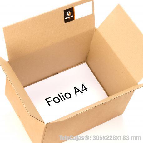 TeleCajas® | 305x228x183 mm | (30x) Caja Cartón Pequeña Envios | Pack de 30 uds.