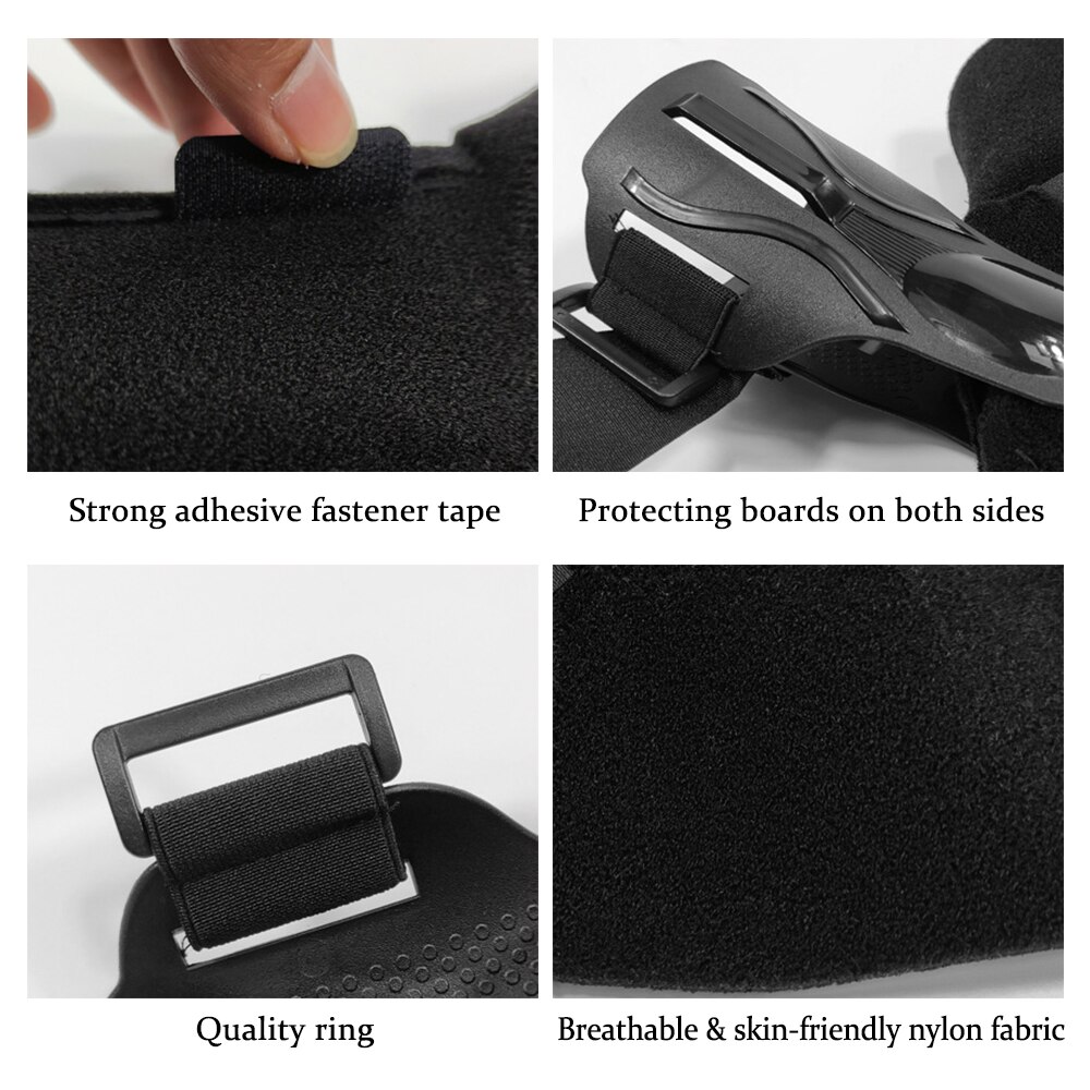 Fitnesszubehör knöchelbandage mit schutzplatte, knöchelstabilisator, verstellbarem knöchelstützgurt