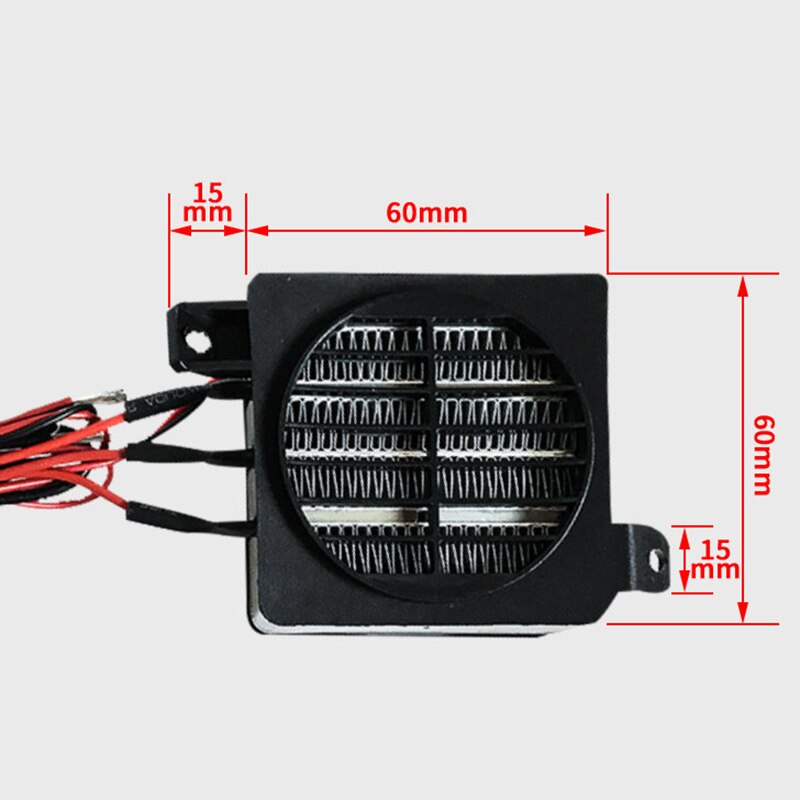 250W 220V Heater/12V DC Fan Thermostatic Egg Incubator Heater PTC Fan Heater Heating s Electric Heater