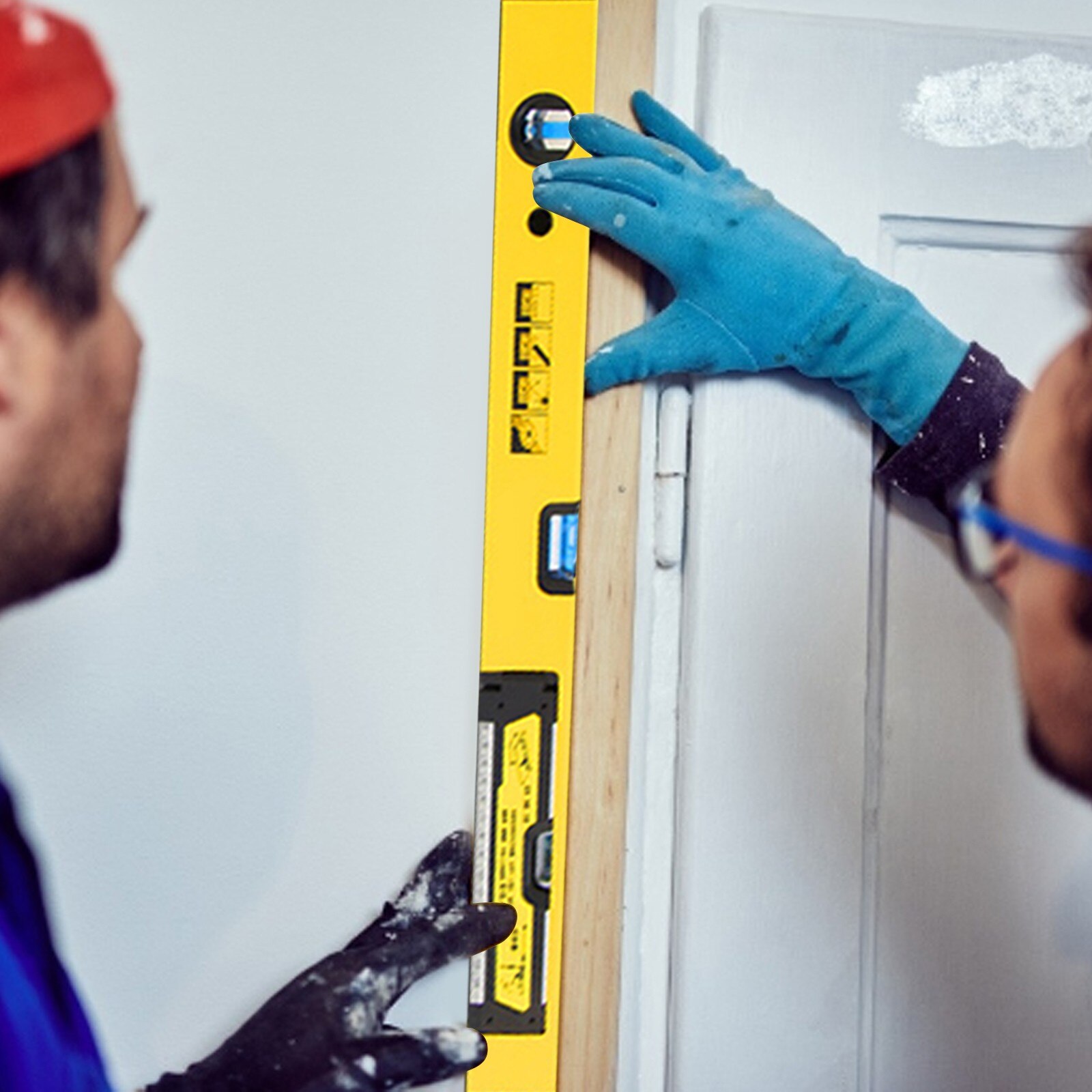 45# Spirit Level Ruler Simultaneous Leveling Two Directions Including Angle Function 10ml Woodworking Machinery Accessories