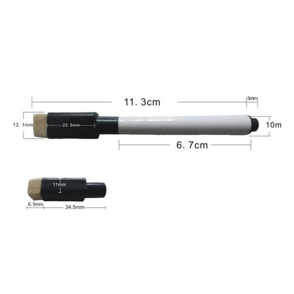 50Pcs Erasable Dry Whiteboard Markers Drawing Pens School Office Stationery