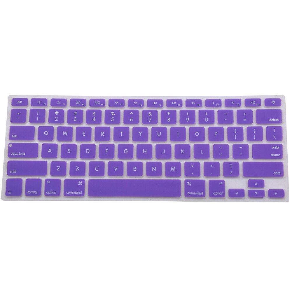 9Color Silicone Keyboard Cover Skin Keyboard Protective Film for All Pro 13 15 Air 13 soft keyboard Sticker