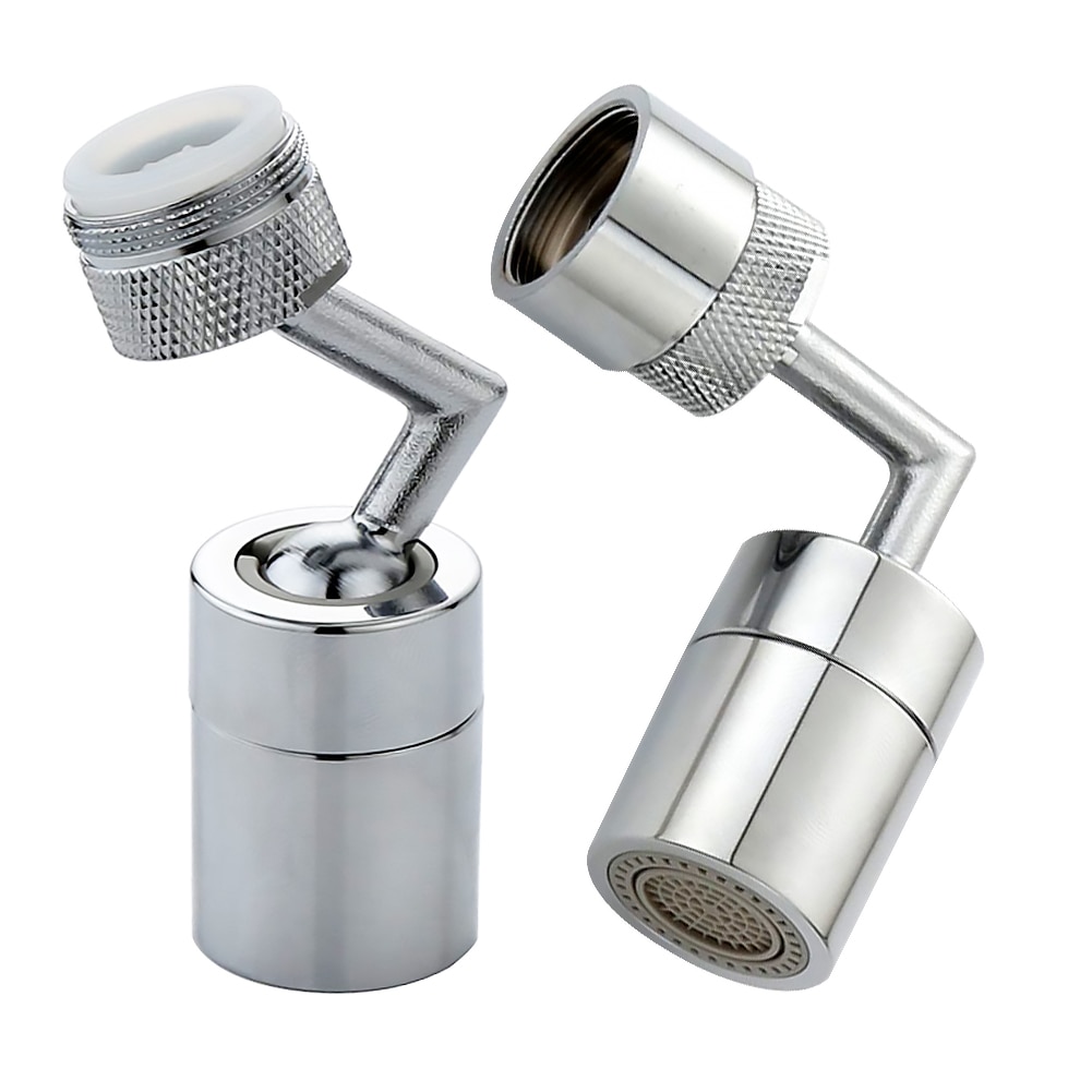 Universal Splash Filter Faucet Spray Nozzle Anti Splash Filter Faucet Movable Kitchen Tap Water Saving Nozzle Sprayer 720 Degree