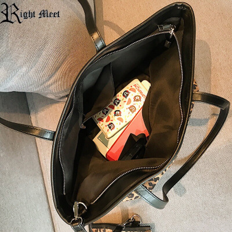 2020 moda wzór w cętki rozmyte torby i torby z bawełny dla kobiet na ramię dwa łańcuchy