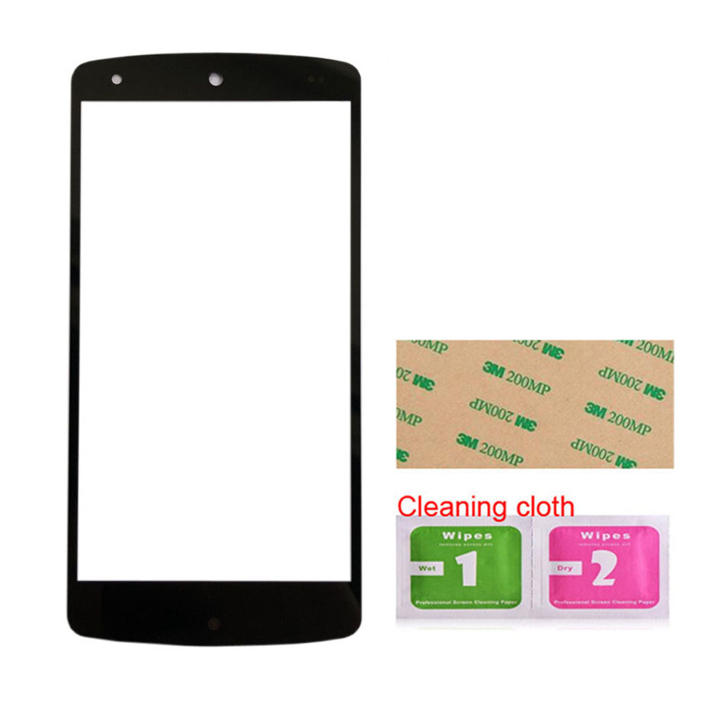 4.95 &#39;&#39;Nexus5 (Geen Mobiele Touch Screen) Outer Glas Voor Google Nexus5 Nexus 5 Voor Glas Panel Vervanging: Black No Tools