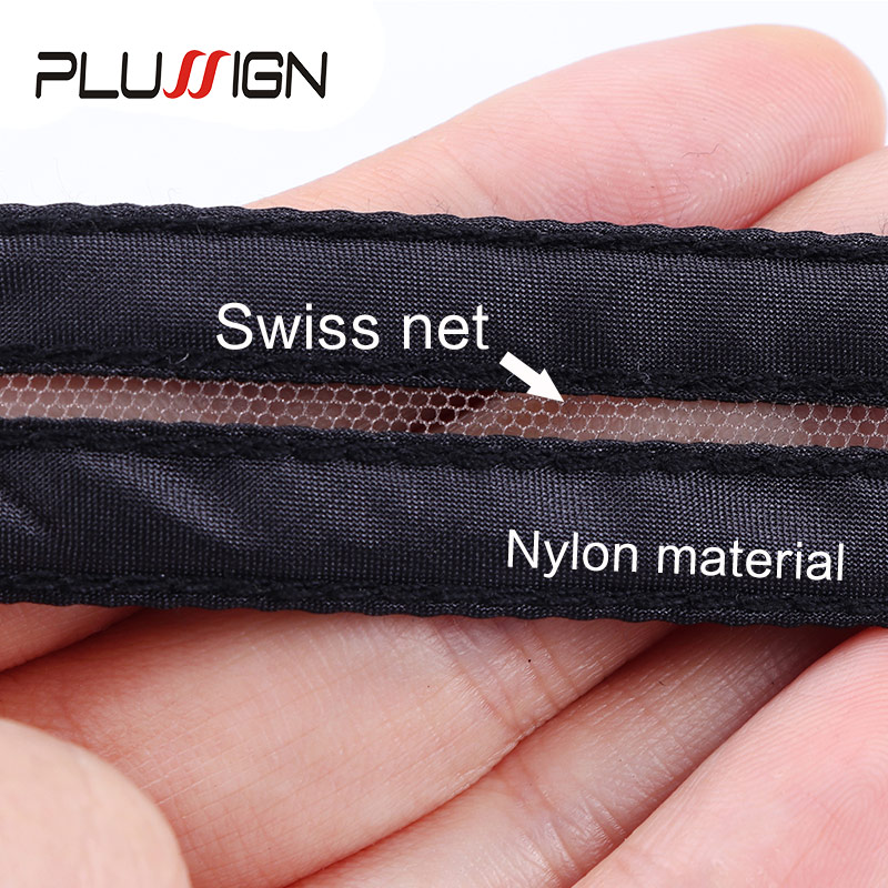 Lace Closure For Invisible Closing Hair Net For Making Wigs Swiss Lace Net For Different Part Wig Middle Part Wig Tools 5Pcs