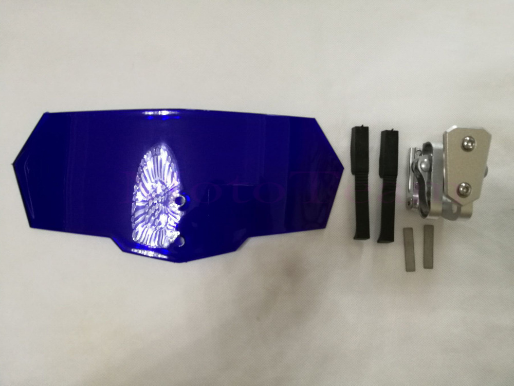 For Honda Hornet CB400 SF CB600 CB 1000 CB 250 400 600 750 900 919 1300 1100SF Motorcycle Windshield WindScreen: 3