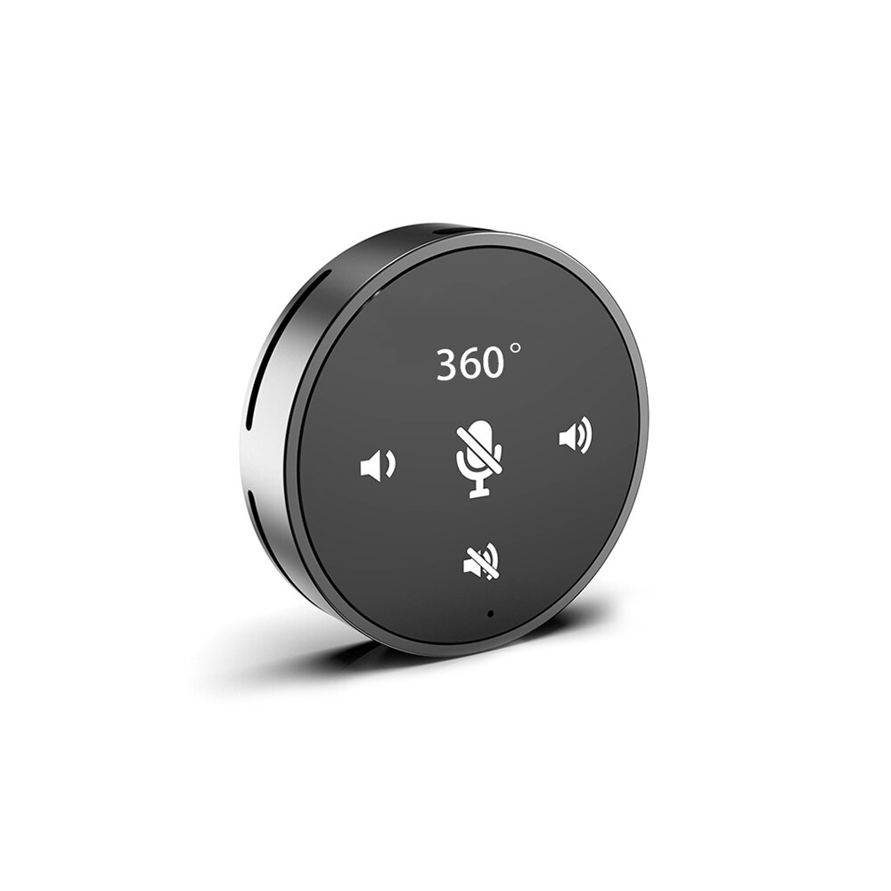 USB Microphone Desktop Conference Built-in Speakerphone 360° Omnidirectional Condenser Mic for PC Laptop Computer