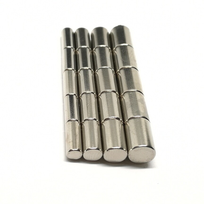 10 50 100 pcs / lot NDFEB Magnet 4*10 5*10 6*10 7*10 N35 cylindre Magnets de 4x10 5x10 6x10 7x10 Néodyme Magnétique