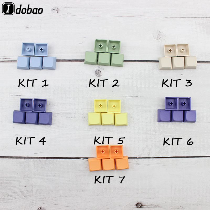 With Mixed Color XDA Keycaps Enjoypbt Blank For Cherry Mx Mechanical Keyboard Pbt Keycap Clavier Gamer  xd60  xd84 Gh60 Tada68