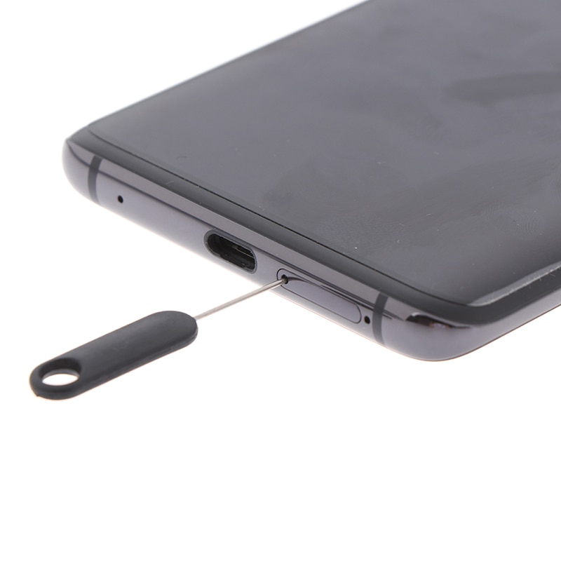 10pcs Sim Card Tray Removal Pin Eject Opener Tool for Smartphones Tablets Black
