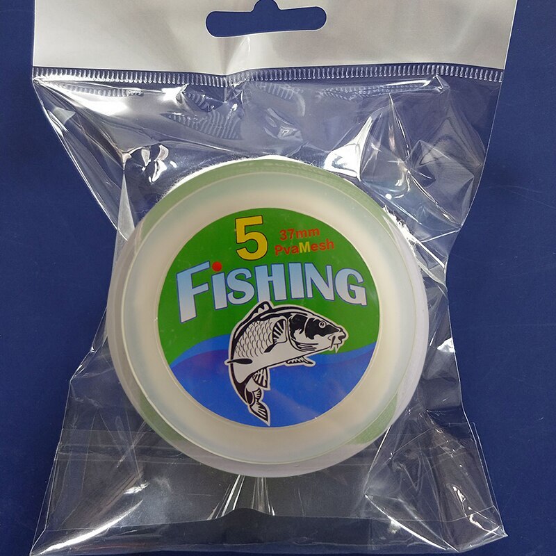 Filet avec mailles étroites,réseau soluble en PVA, recharge pour stocker et protéger les appâts de pêche, directe, 5 m,: Style4 3.8cmX5m