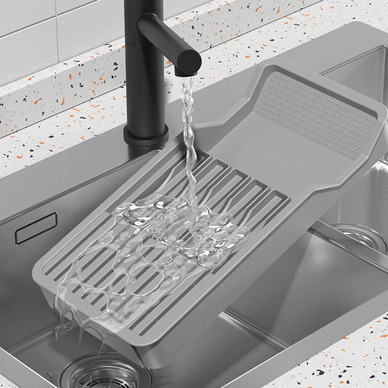 Knife Block Holder with Expandable Organizer Storage Tray for Kitchen Countertop Retractable Knife Organizer Drawer Insert