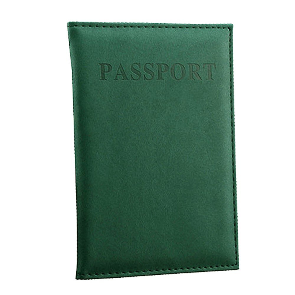 Dedicado buen pasaporte de viaje caso funda para tarjeta de identificación titular Protector organizador pasaporte tapa pasaporte #4: D