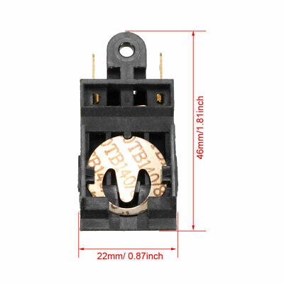 Waterkoker Thermostaat, 125C XE-3 (JS-011) Elektrische Temperatuurregeling 16A 2 Terminal 10 pcs