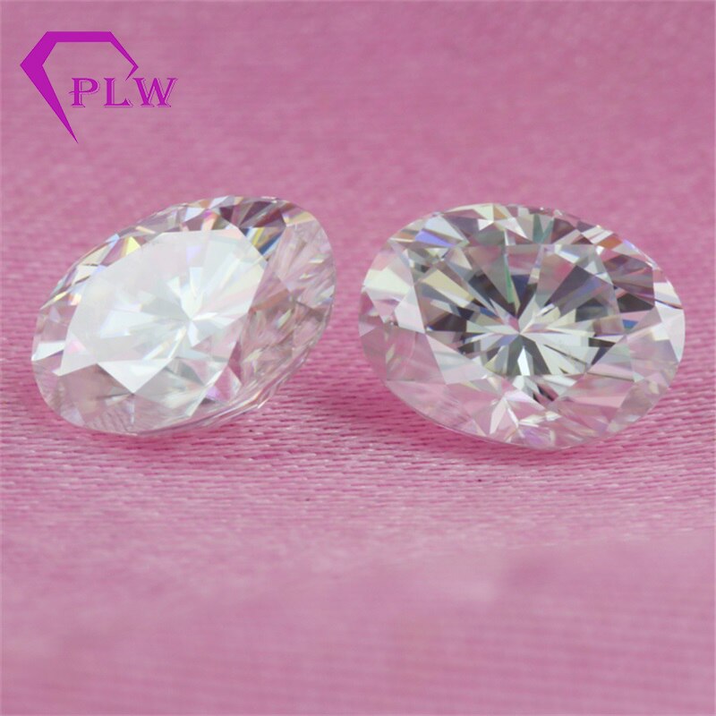 Provence bijoux prix usine 0.6 carat 4*6mm D couleur ovale moissanite test pierre gemme positive pour bracelet anneau chaîne boucle d'oreille