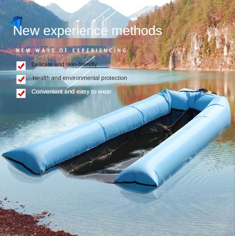 Summer Water Foldable Lazy Inflatable Sofa Floating Bed Row Pool Lounge Float Floatys for Pools Floating Water Pad Mat