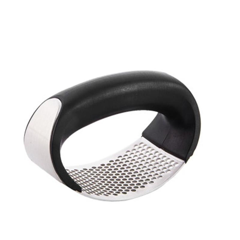 Multi-functie Handmatig Knoflook Presser Gebogen Knoflook Slijpen Slicer Chopper Rvs Knoflook Persen Koken Gadgets Tool