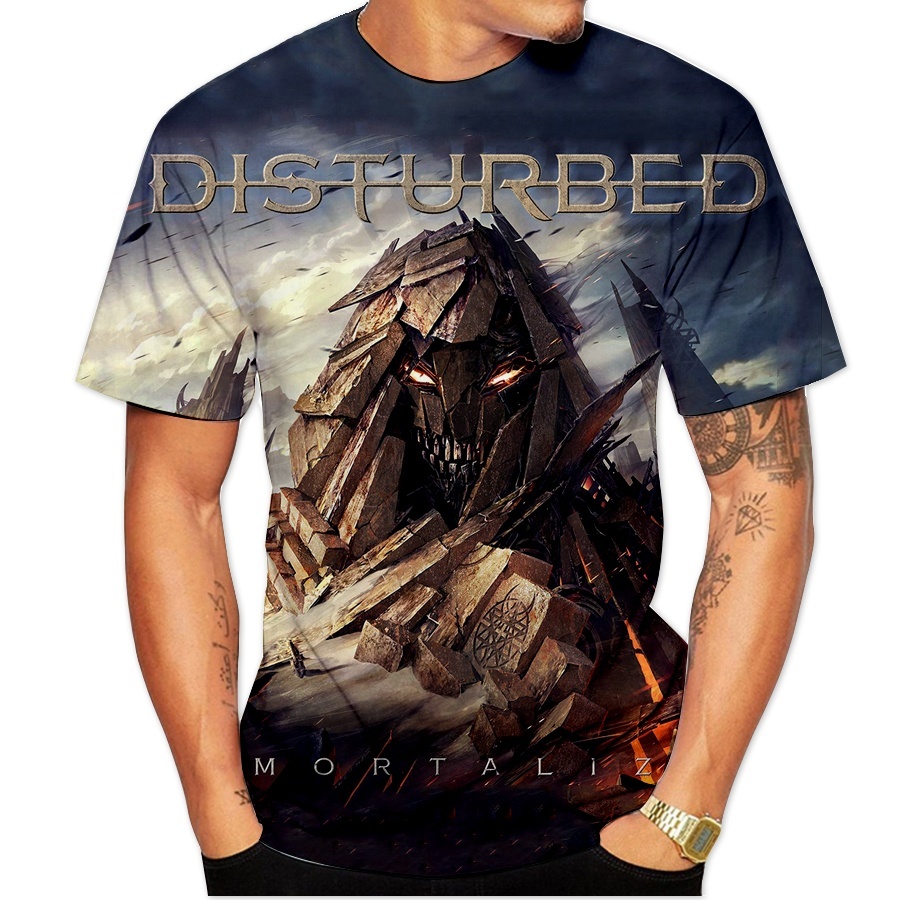 Summer For Women/Men 3D Printed Disturbed T-shirt Men Casual O-neck Gray Tees Sports Leisure: XS