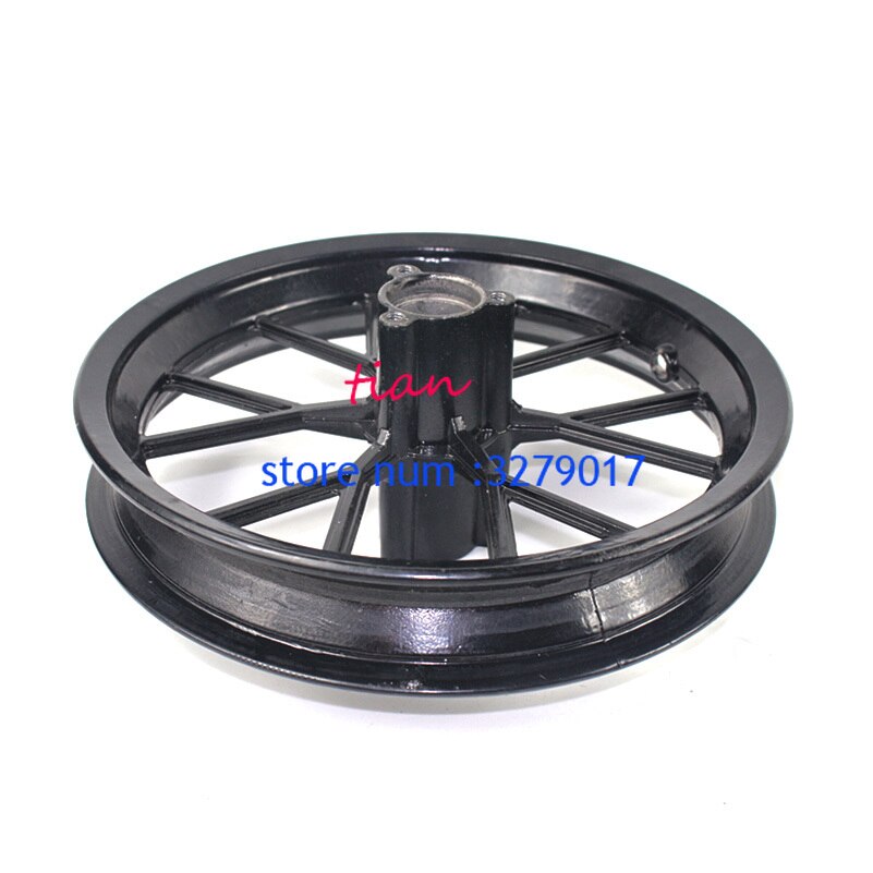 Llanta de aleación de aluminio para Mini Moto, llanta delantera y trasera de 222mm, 49cc,