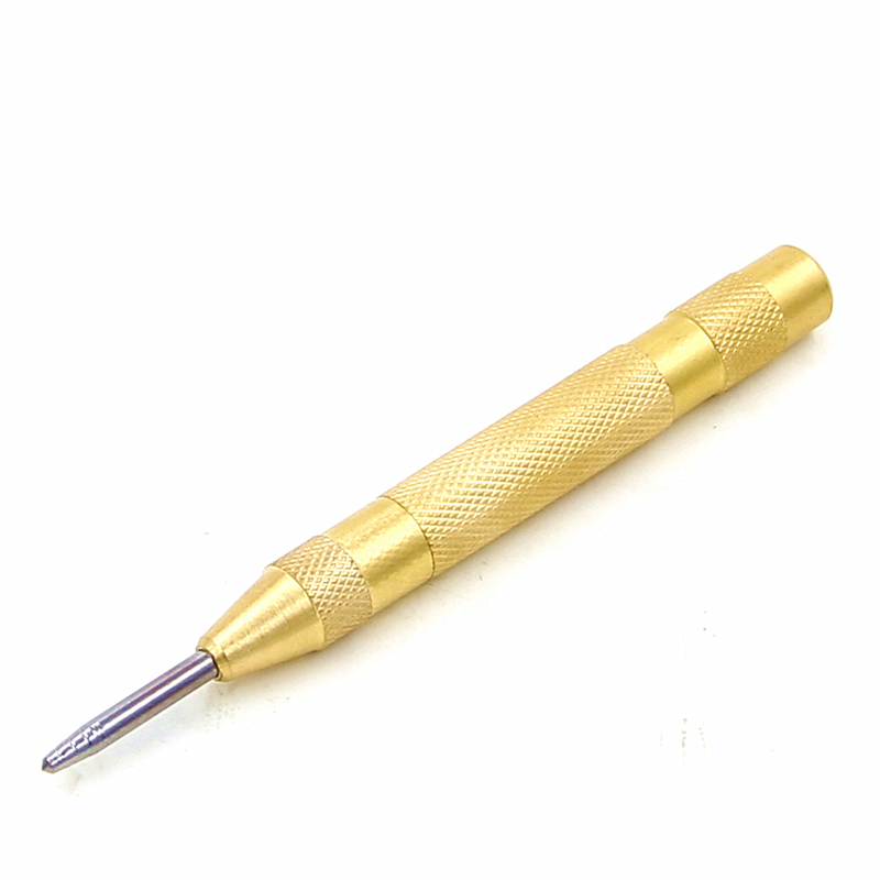 Center Punch Automatic Spring Type Positioner Glass Striker Window Breaker High Hardness Punch Centering Puncher